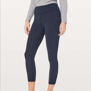 NWT Lululemon Align Pant II Navy Blue
